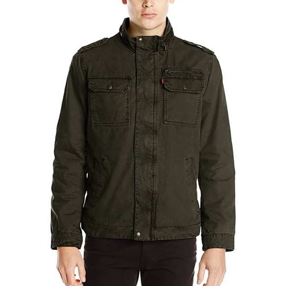 two pocket military jacket